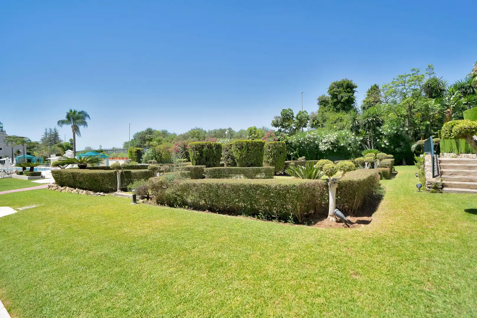 Garden of Apartments for sale in Marbella  with Air Conditioner, Heating and Private garden