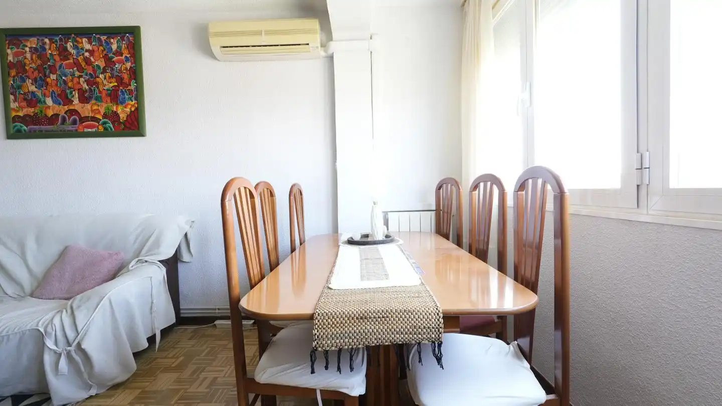 Dining room of Flat for sale in Madrid  with Air Conditioner, Heating and Terrace