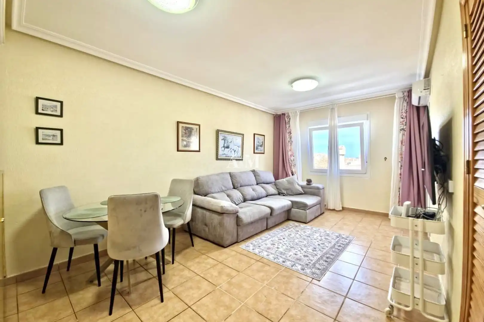 Sala de estar de Piso de alquiler en Nueva Torrevieja - Aguas Nuevas