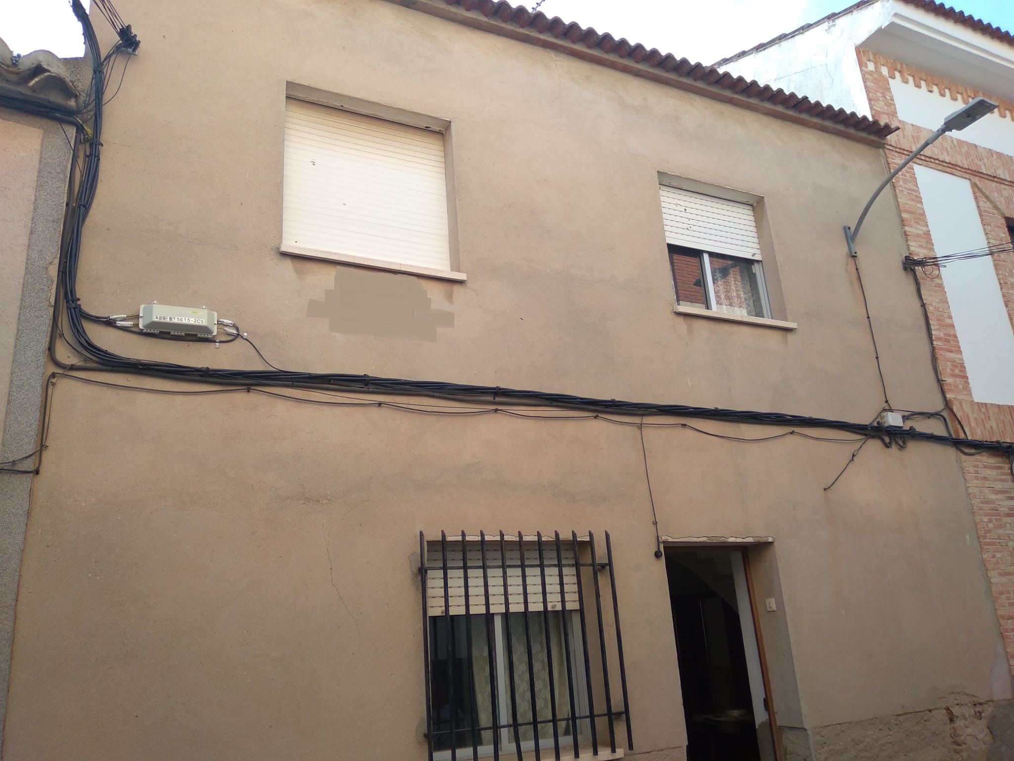 Exterior view of Single-family semi-detached for sale in Almodóvar del Campo  with Storage room