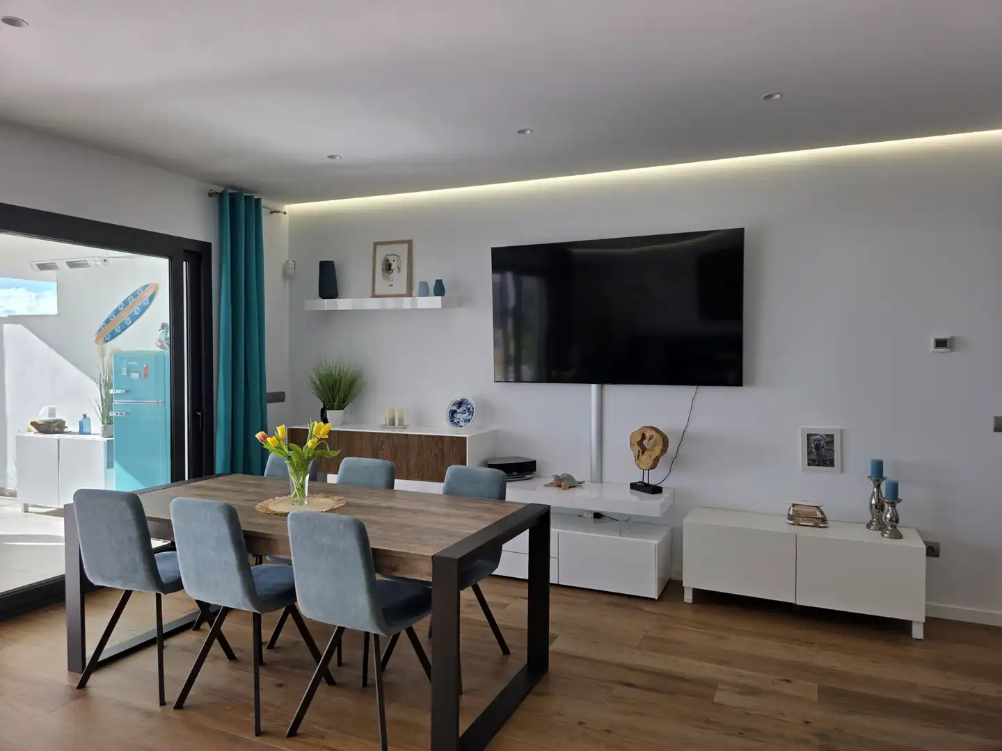 Sala de estar de Planta baja en venta en La Alcaidesa con Jardín privado, Terraza y Trastero