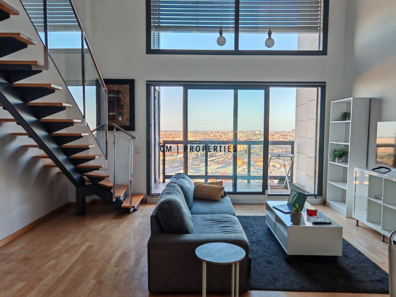 Living room of Flat for rent in Burjassot  with Air Conditioner, Terrace and Swimming Pool