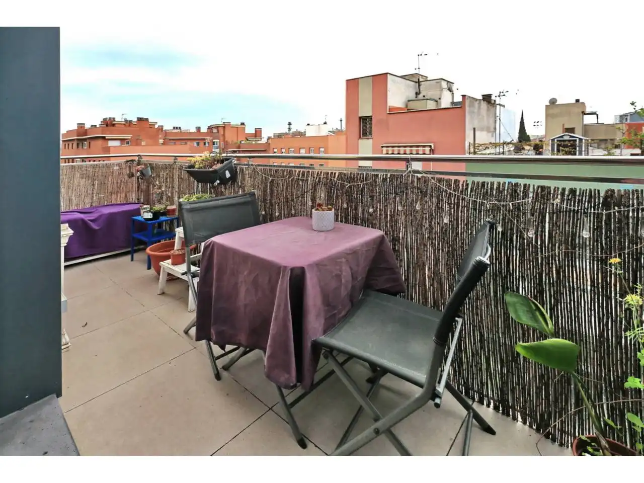 Terrasse von Wohnung zum Verkauf in Barcelona mit Klimaanlage, Heizung und Parkett