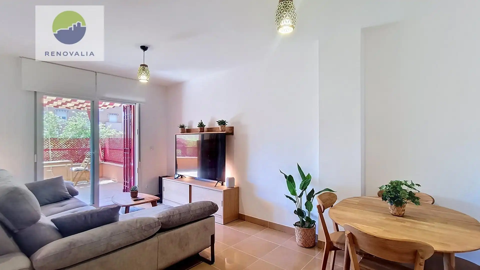 Wohnzimmer von Wohnung zum Verkauf in Granada mit Klimaanlage, Heizung und Terrasse