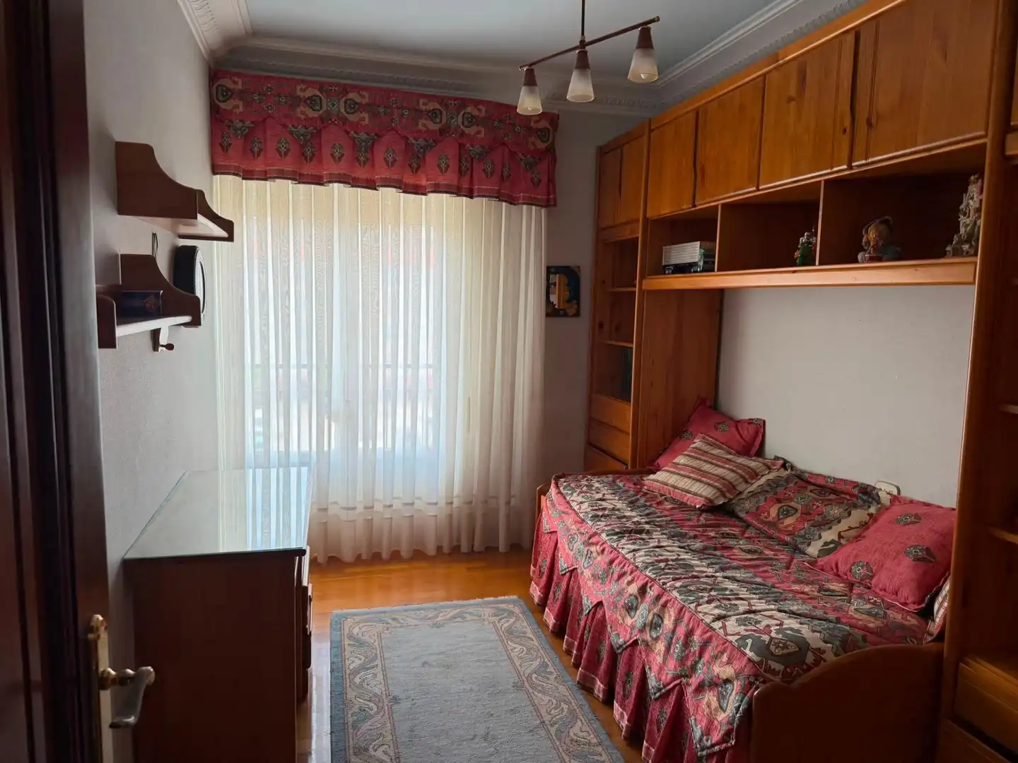 Bedroom of Flat for sale in Arnedo  with Heating, Parquet flooring and Terrace