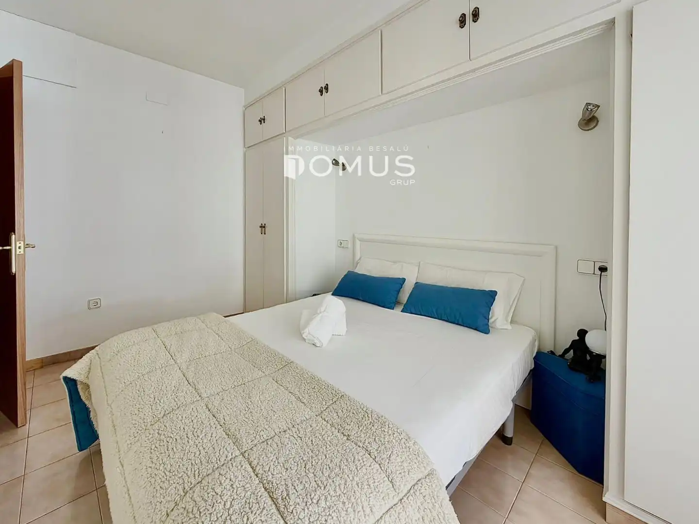 Schlafzimmer von Wohnung zur Miete in L'Escala mit Klimaanlage, Heizung und Terrasse
