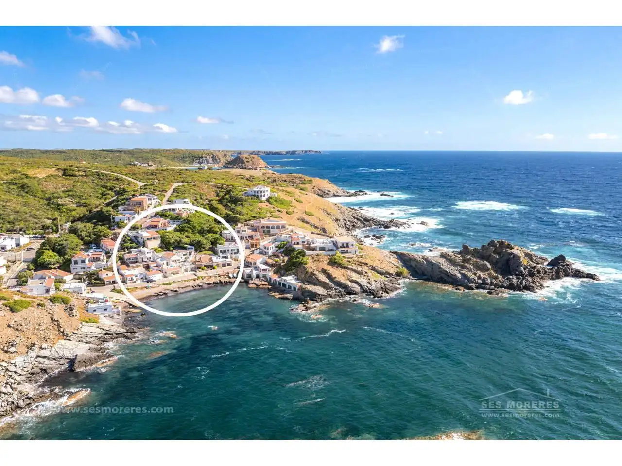 Vista exterior de Casa o xalet en venda en Maó - Mahón amb Aire condicionat, Terrassa i Moblat