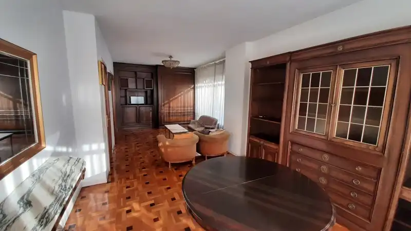 Living room of Flat for sale in Lleida  with Heating, Parquet flooring and Storage room
