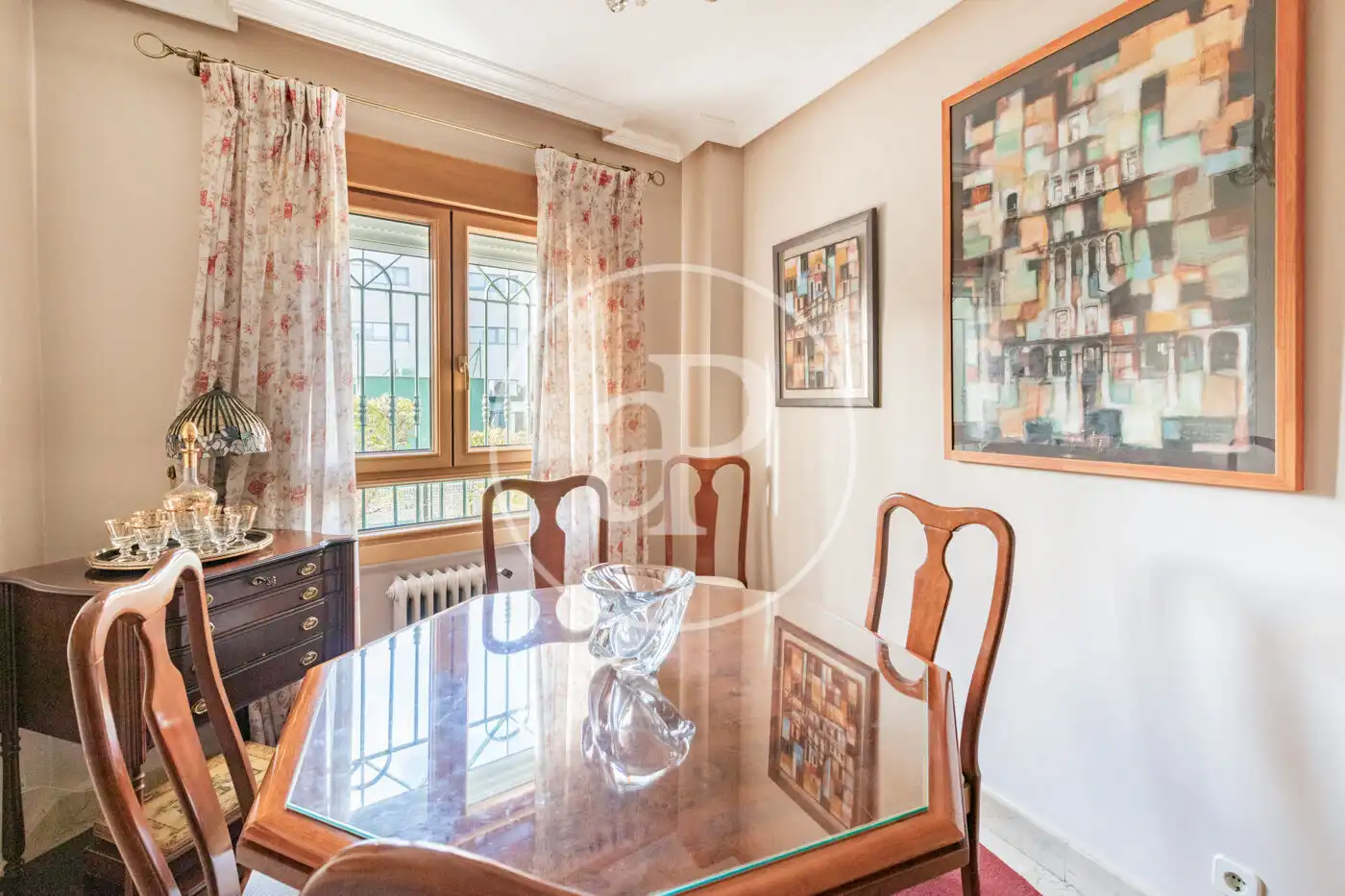 Dining room of Detached homes for sale in Madrid  with Air Conditioner, Heating and Private garden