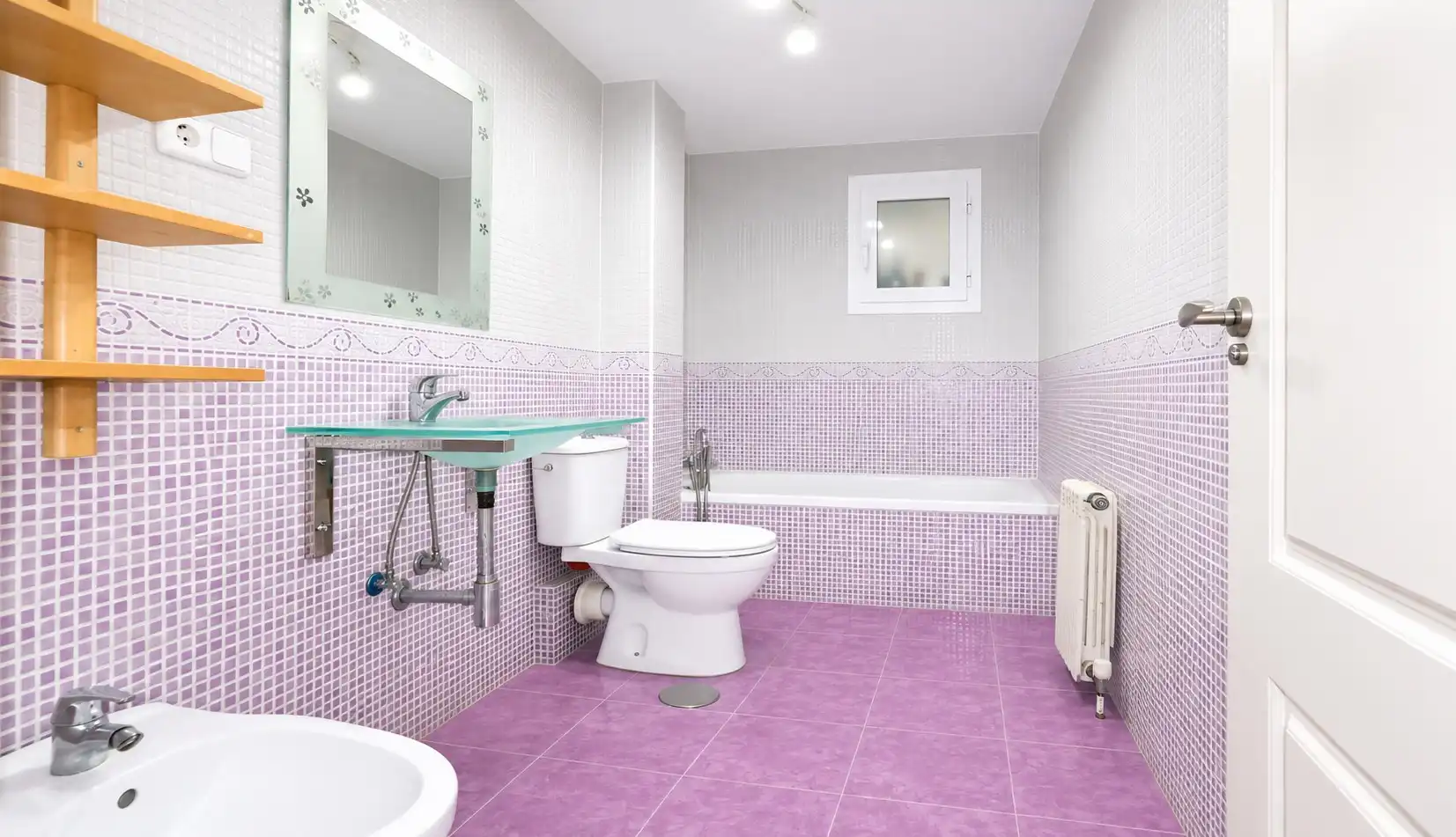 Baño de Piso en venta en Móstoles con Calefacción, Jardín privado y Terraza