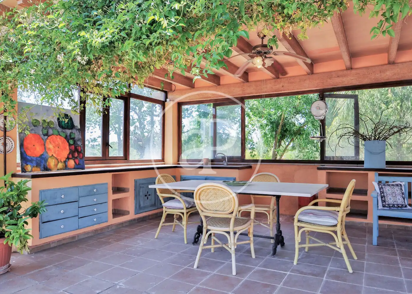 Jardín de Casa o chalet en venta en Binissalem con Aire acondicionado, Calefacción y Jardín privado