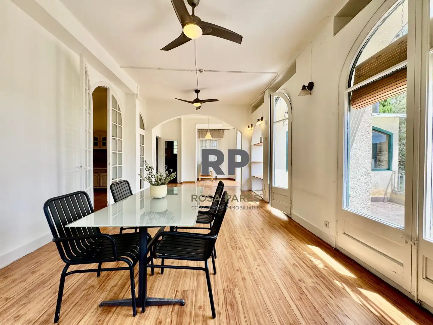Dining room of Houses for sale in Sant Martí de Centelles  with Heating, Private garden and Terrace