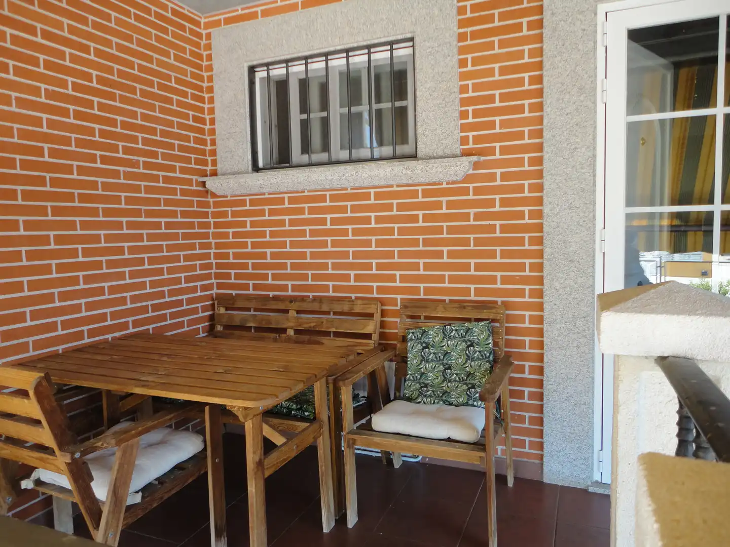 Terraza de Casa adosada en venta en Arroyo de la Encomienda con Calefacción, Jardín privado y Parquet