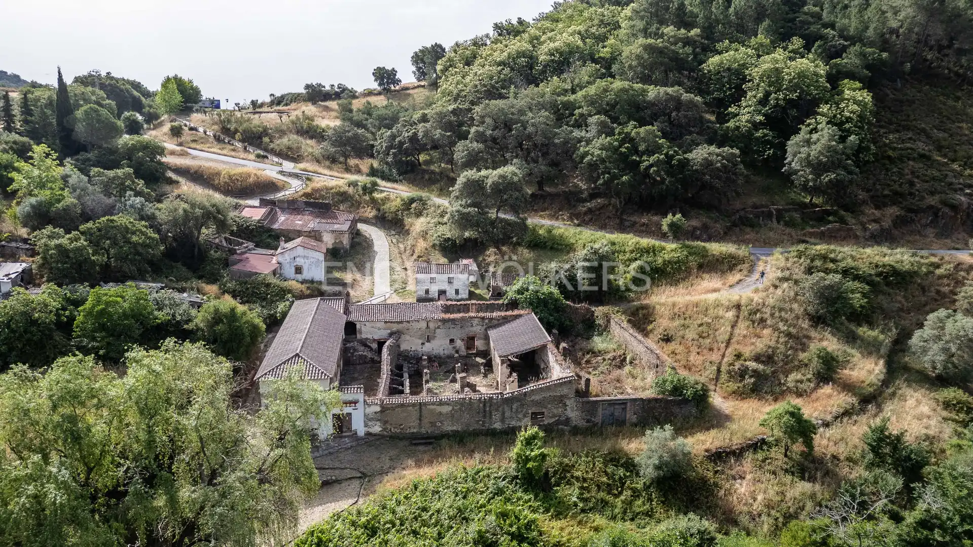 Vista exterior de Finca rústica en venta en Almonaster la Real con Calefacción