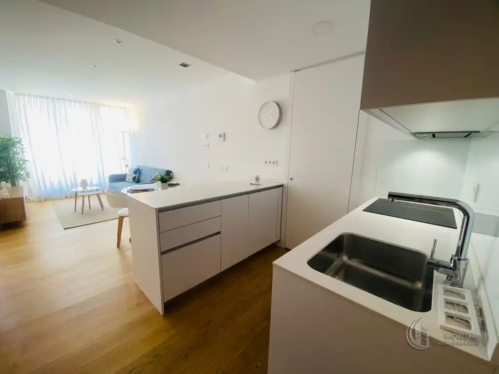Cocina de Piso de alquiler en Madrid con Aire acondicionado, Calefacción y Jardín privado