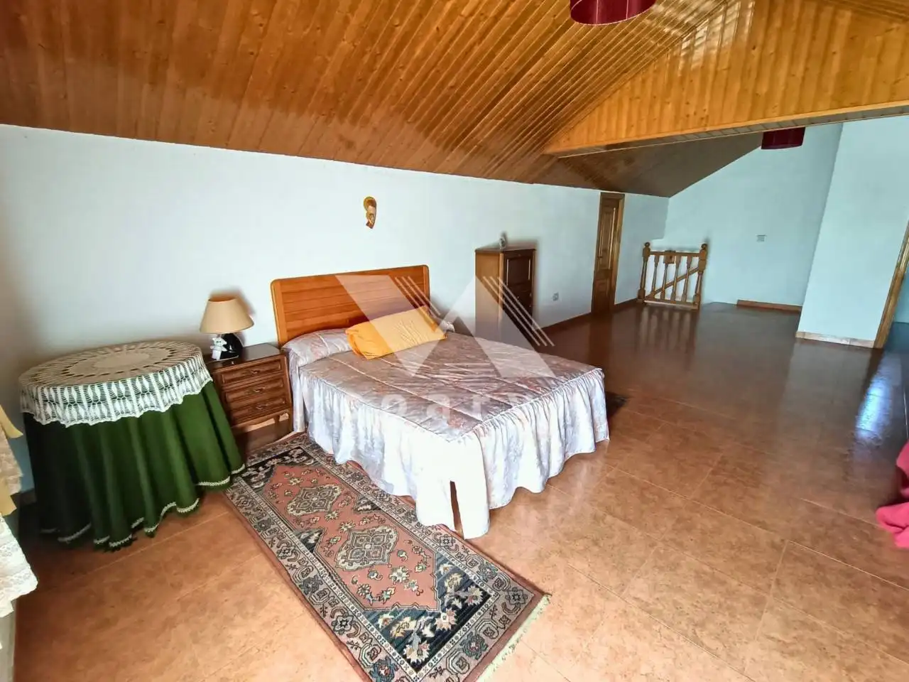 Schlafzimmer von Wohnung zum Verkauf in Trasmiras mit Privatgarten, Terrasse und Möbliert