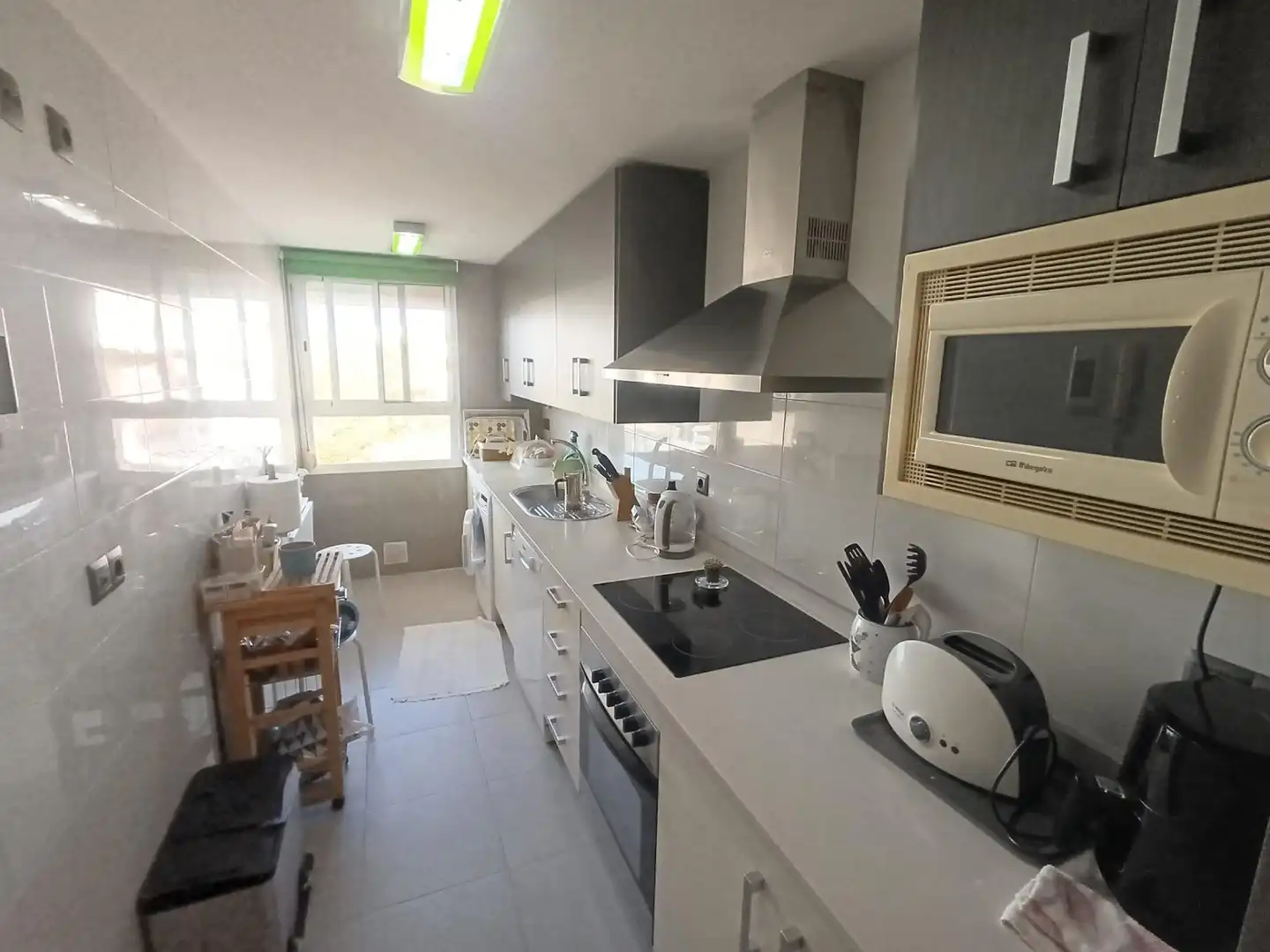 Kitchen of Flat for sale in Málaga  with Private garden, Terrace and Storage room