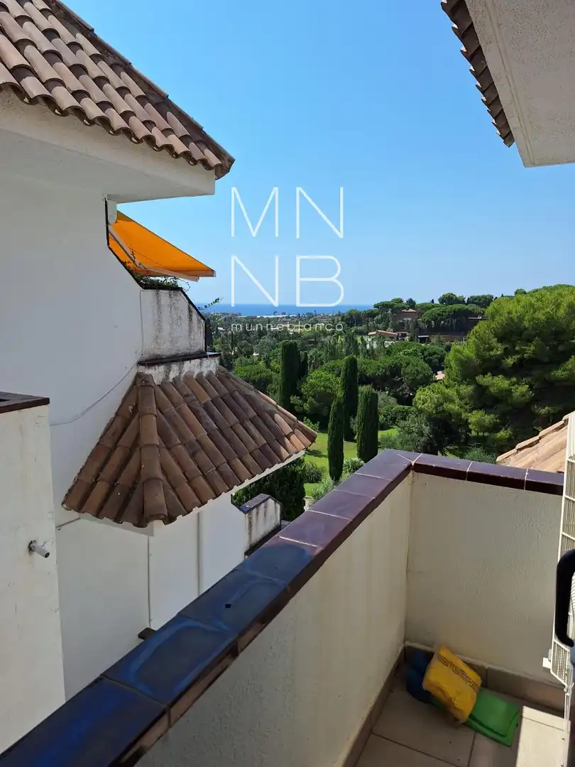 Terrasse von Wohnung zur Miete in Sant Vicenç de Montalt mit Klimaanlage, Heizung und Terrasse