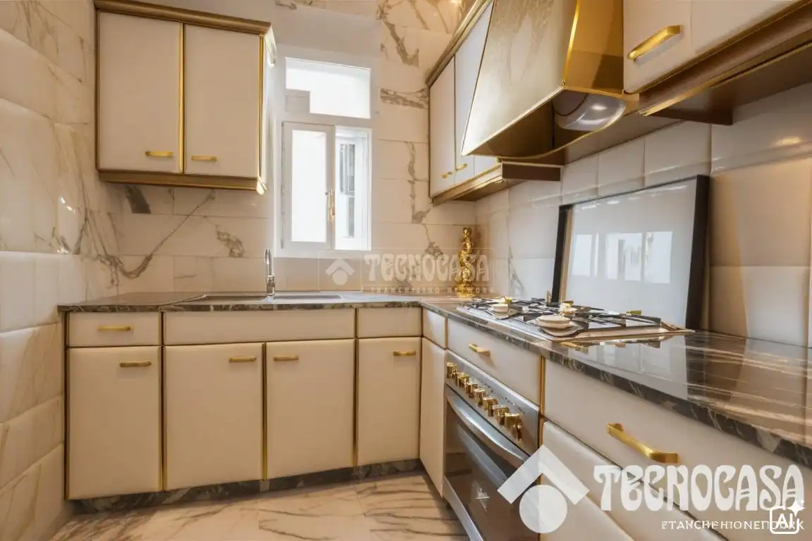 Cuina de Casa o xalet en venda en Barcelona amb Jardí privat i Terrassa