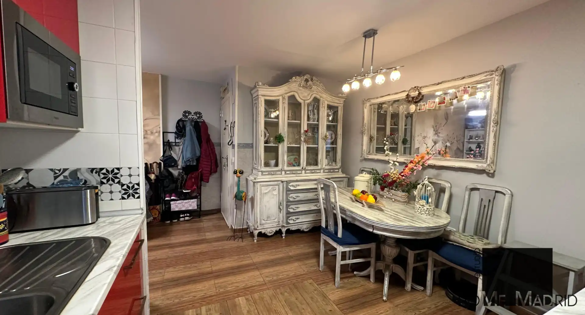 Dining room of Flat for sale in Madrid  with Air Conditioner and Heating