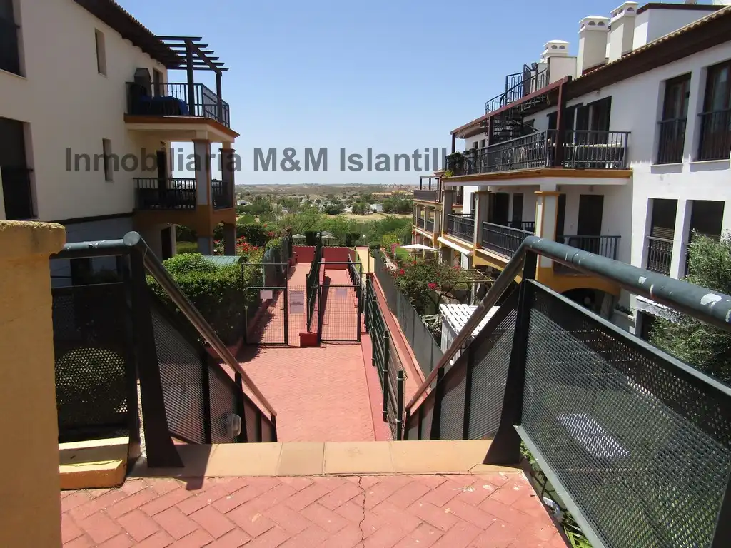 Vista exterior de Apartamento en venta en Ayamonte con Jardín privado, Amueblado y Horno