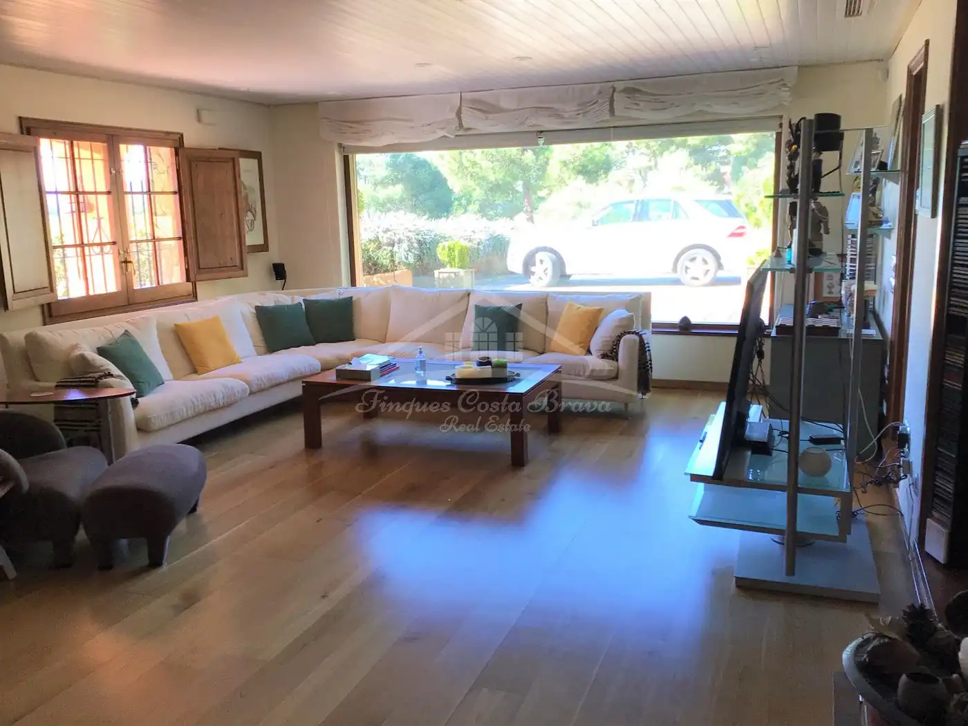 Sala d'estar de Casa o xalet en venda en Palafrugell amb Terrassa, Traster i Piscina