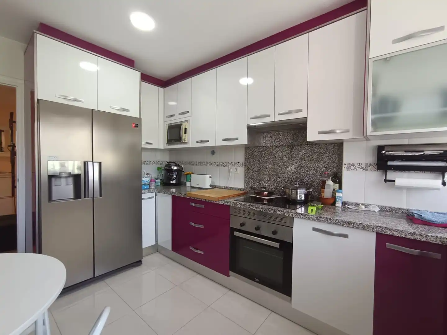Kitchen of Flat for sale in Polop  with Storage room and Furnished