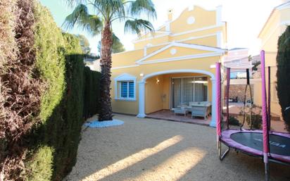 Garden of House or chalet for sale in Calpe / Calp  with Air Conditioner, Private garden and Terrace