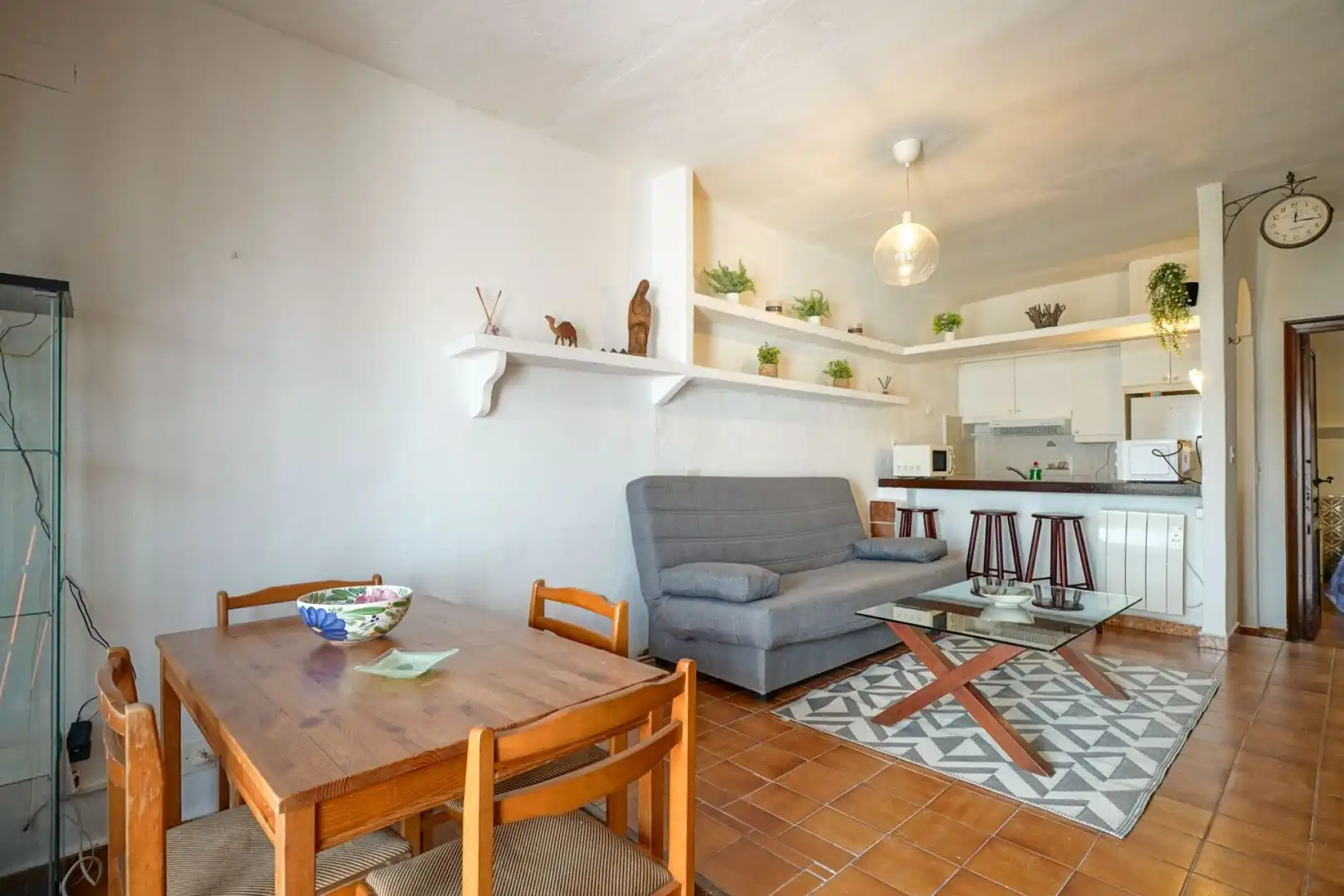 Sala de estar de Piso en venta en Moraira con Aire acondicionado, Calefacción y Terraza