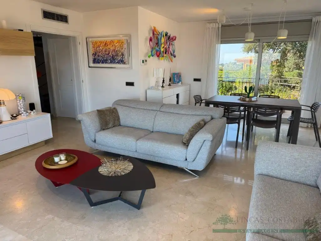 Sala d'estar de Dúplex en venda en Castell d'Aro, Platja d'Aro i s'Agaró amb Aire condicionat, Calefacció i Terrassa
