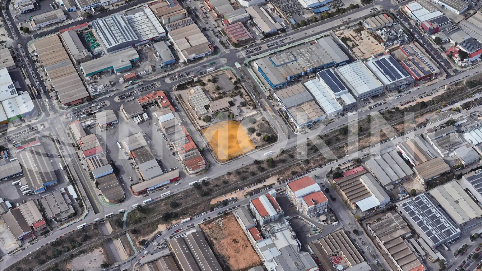 Vista exterior de Terreno industrial en venta en Paterna