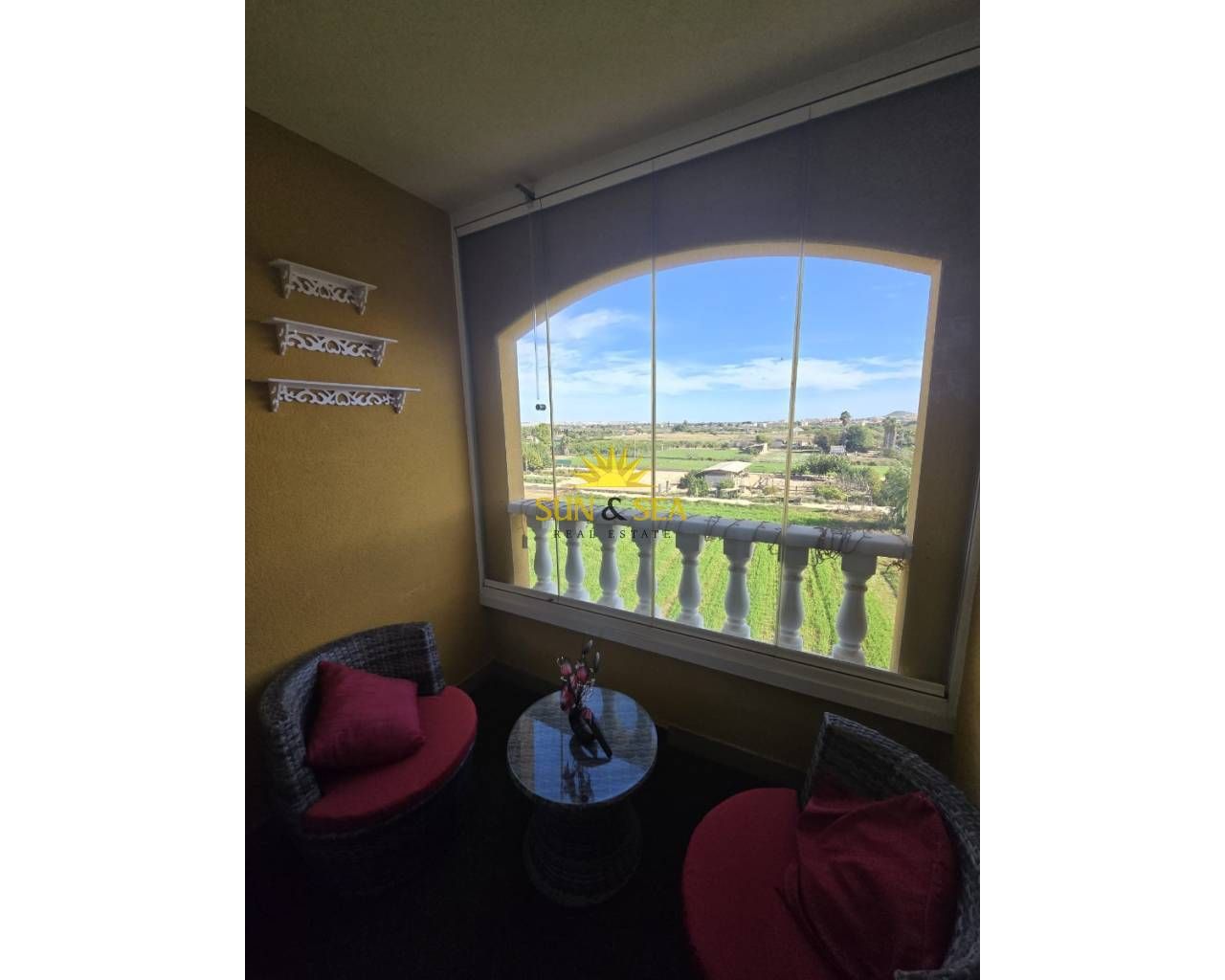 Balcony of Flat to rent in Formentera del Segura  with Air Conditioner, Heating and Swimming Pool