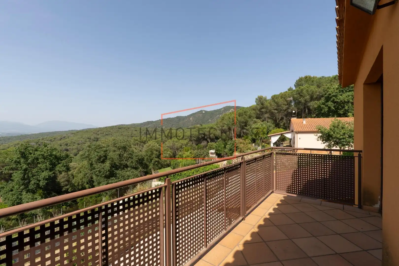 Terrassa de Casa o xalet en venda en Vilanova del Vallès amb Jardí privat, Terrassa i Piscina