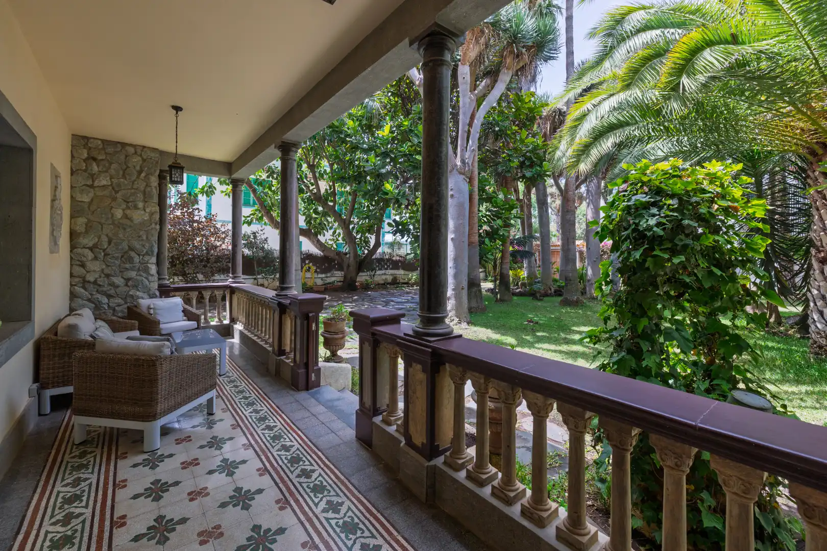 Terrassa de Casa o xalet en venda en Santa Brígida amb Aire condicionat, Calefacció i Jardí privat