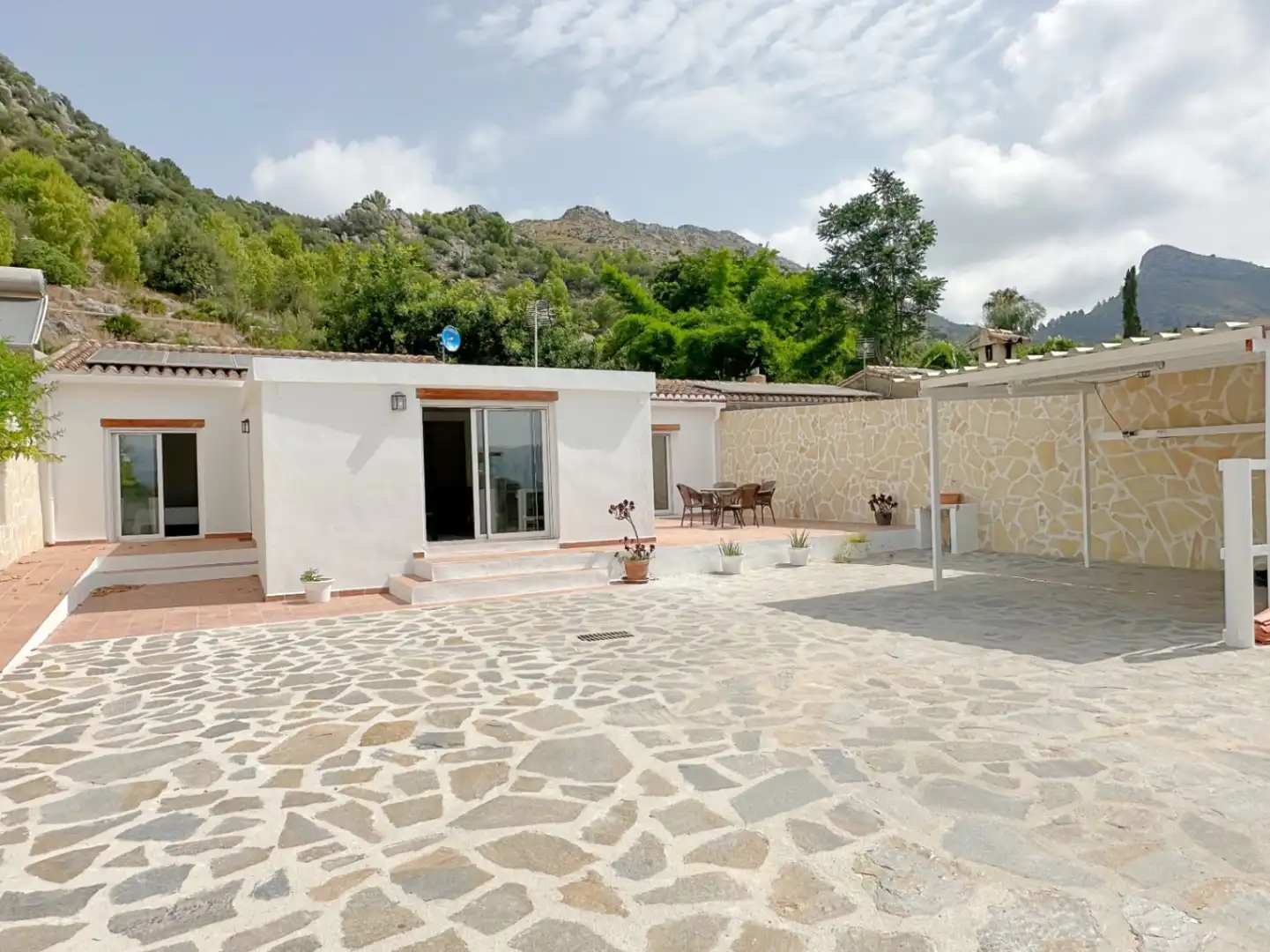 Terrassa de Finca rústica en venda en El Ràfol d'Almúnia amb Aire condicionat, Calefacció i Terrassa