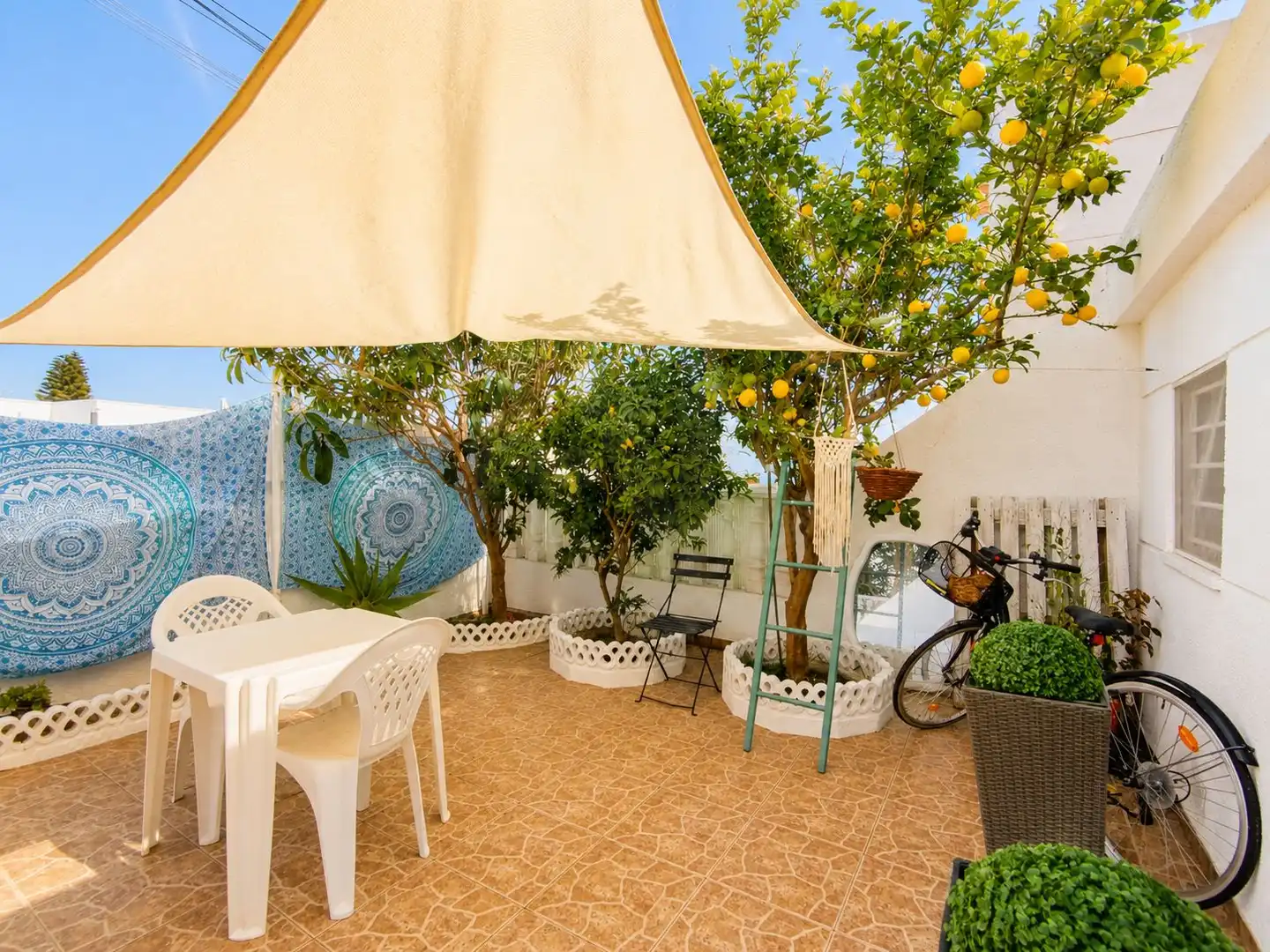 Terrace of Flat for sale in Santa Pola  with Air Conditioner, Heating and Terrace