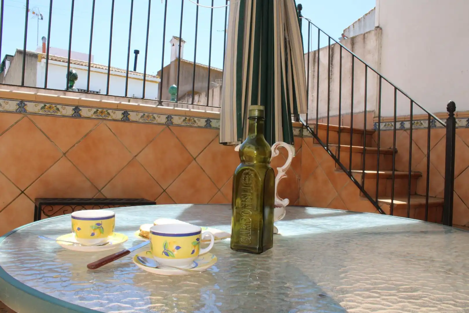 Terrassa de Casa o xalet en venda en Castilblanco de los Arroyos amb Aire condicionat, Calefacció i Traster