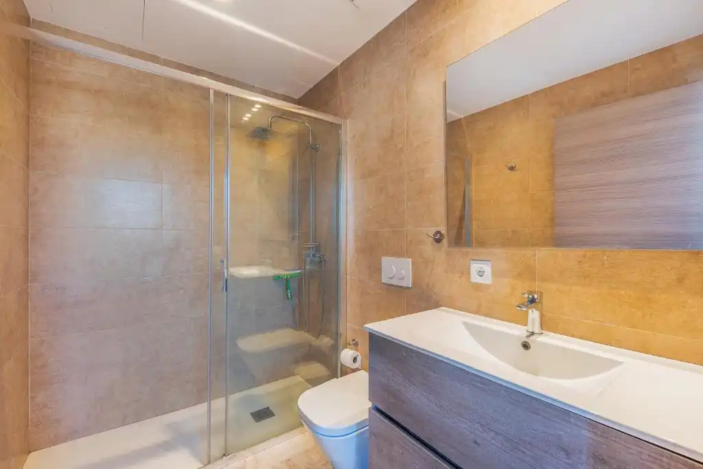 Bany de Casa o xalet en venda en Muro amb Aire condicionat, Jardí privat i Terrassa