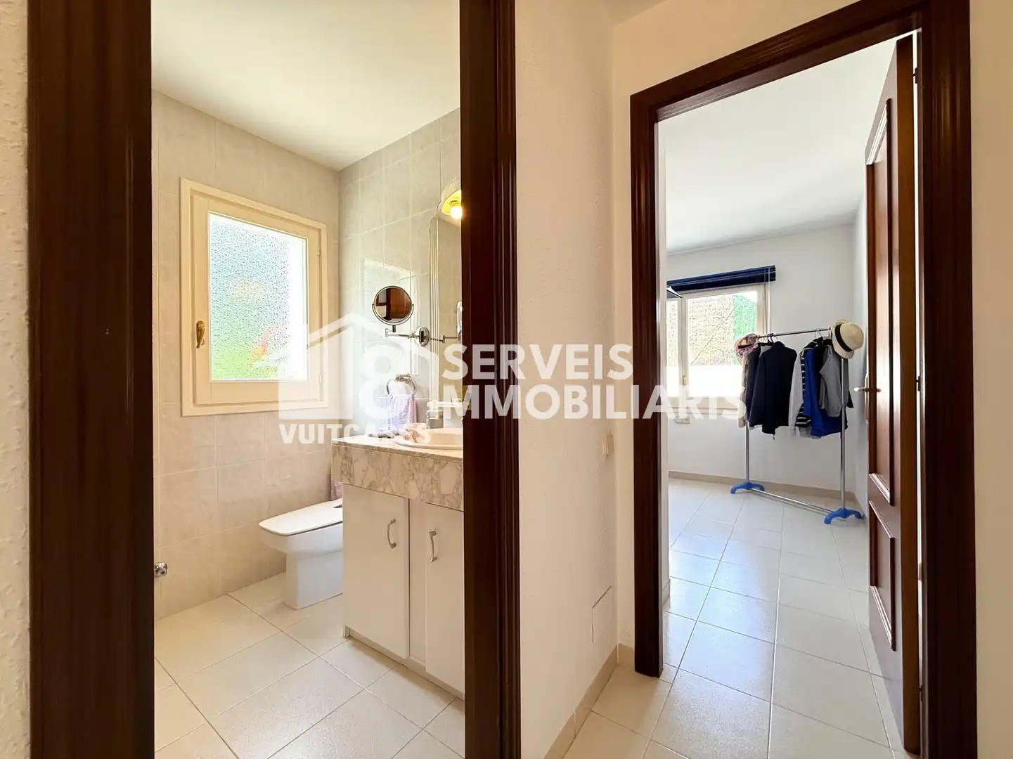 Baño de Casa adosada en venta en Sant Pol de Mar con Calefacción, Jardín privado y Terraza