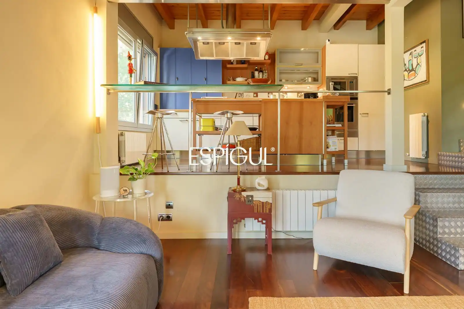 Cocina de Casa o chalet en venta en Molins de Rei con Aire acondicionado, Calefacción y Jardín privado