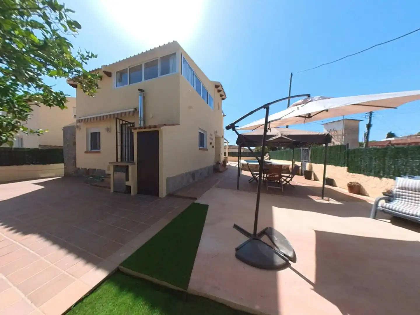 Exterior view of Houses for sale in La Nucia  with Air Conditioner, Heating and Private garden
