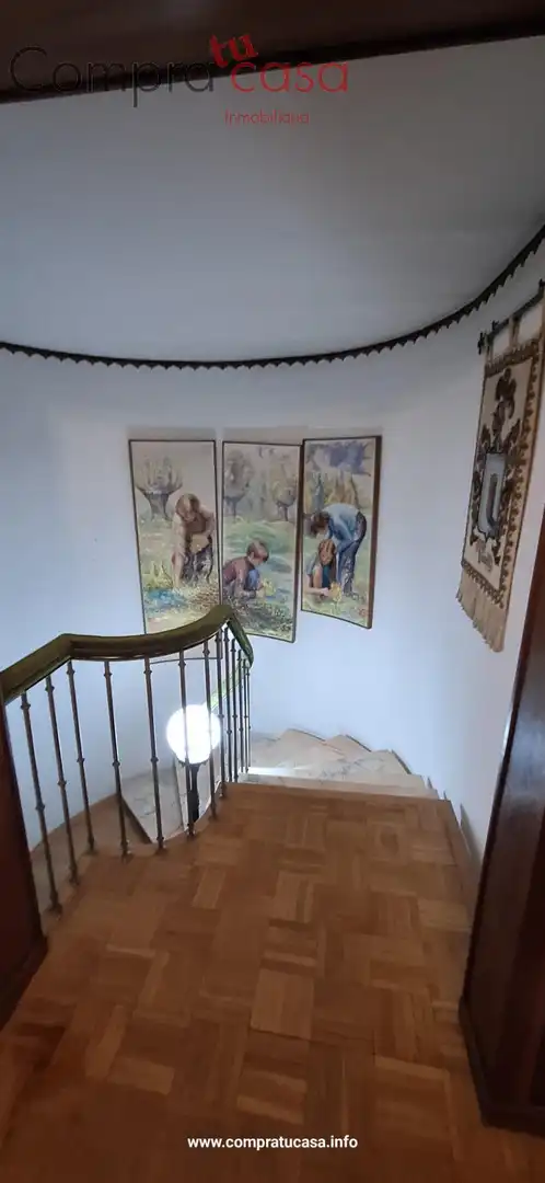 Garden of Attic for sale in Segovia  with Heating, Parquet flooring and Terrace