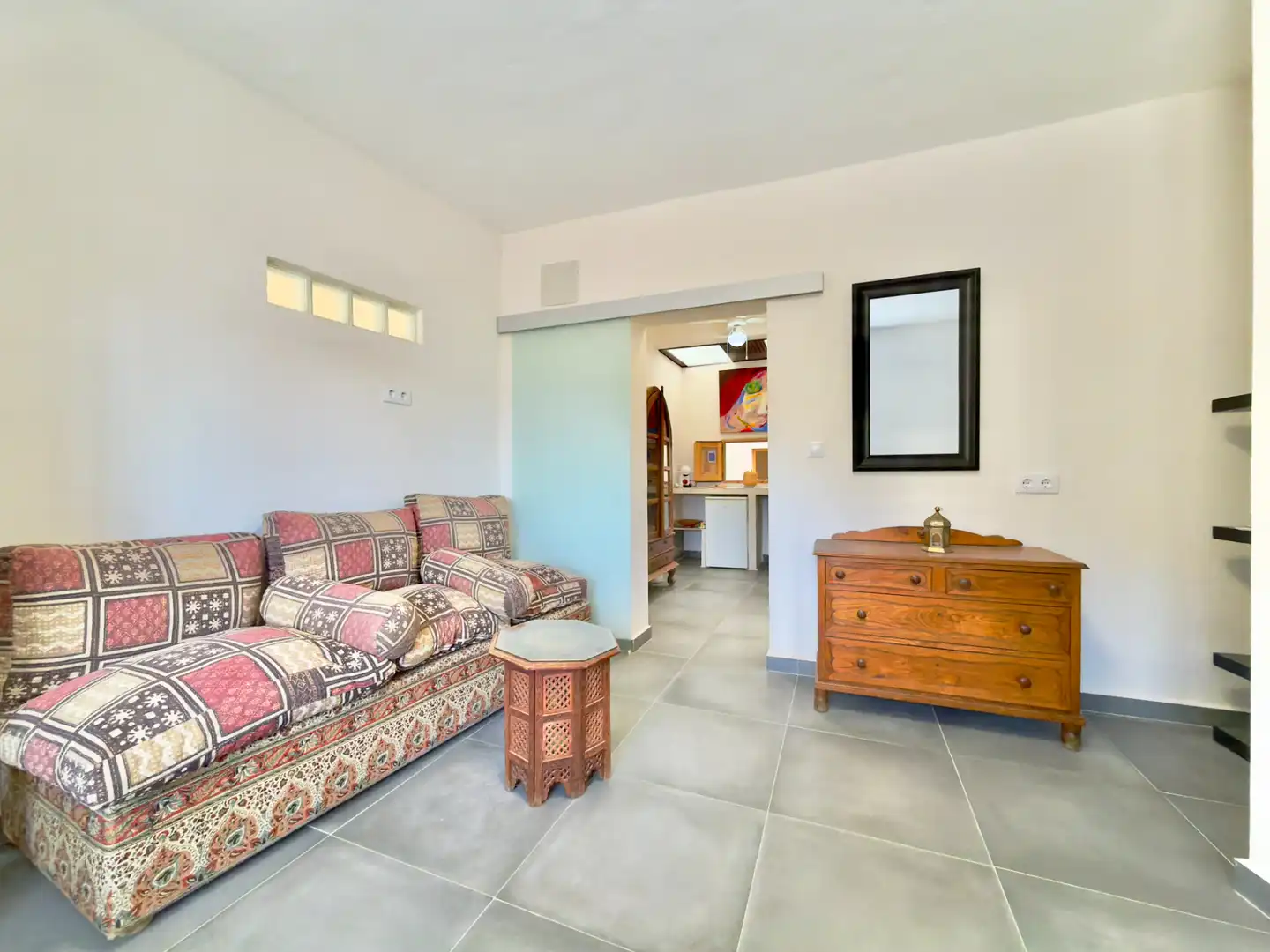 Living room of Ground floor for sale in Bornos  with Air Conditioner, Private garden and Furnished