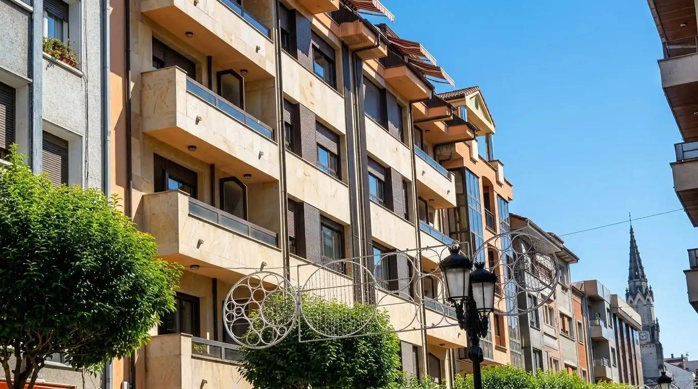 Exterior view of Flat for rent in Oviedo   with Heating and Terrace