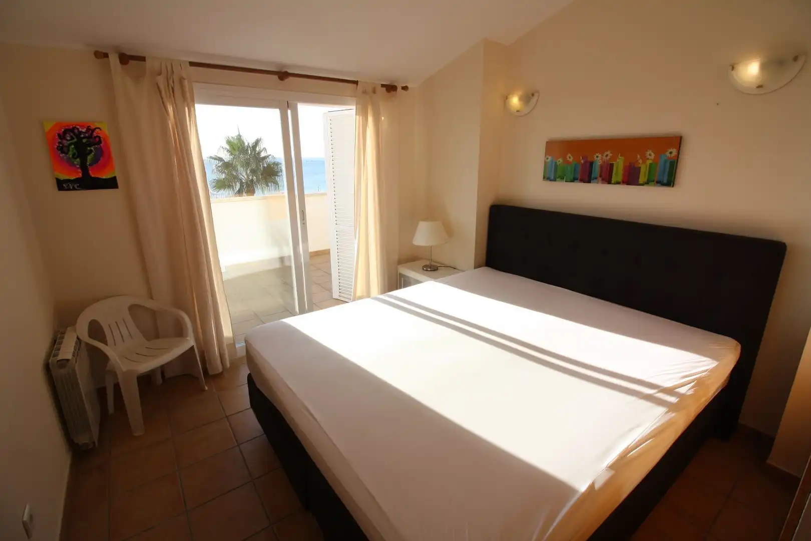 Bedroom of Flat for rent in Altea ciudad