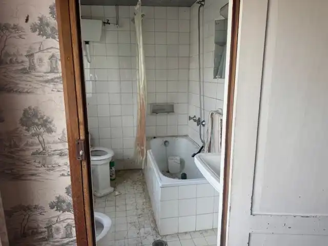 Badezimmer von Einfamilien-Reihenhaus zum Verkauf in Ribadeo