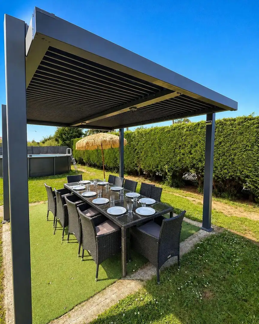 Terrassa de Casa o xalet en venda en Corvera de Asturias amb Calefacció, Jardí privat i Terrassa
