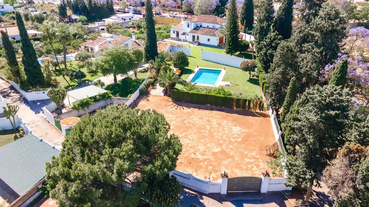 Jardín de Casa o chalet en venta en Alhaurín de la Torre con Aire acondicionado, Calefacción y Jardín privado