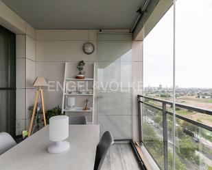 Balcony of Apartment for sale in  Valencia Capital  with Air Conditioner, Terrace and Swimming Pool