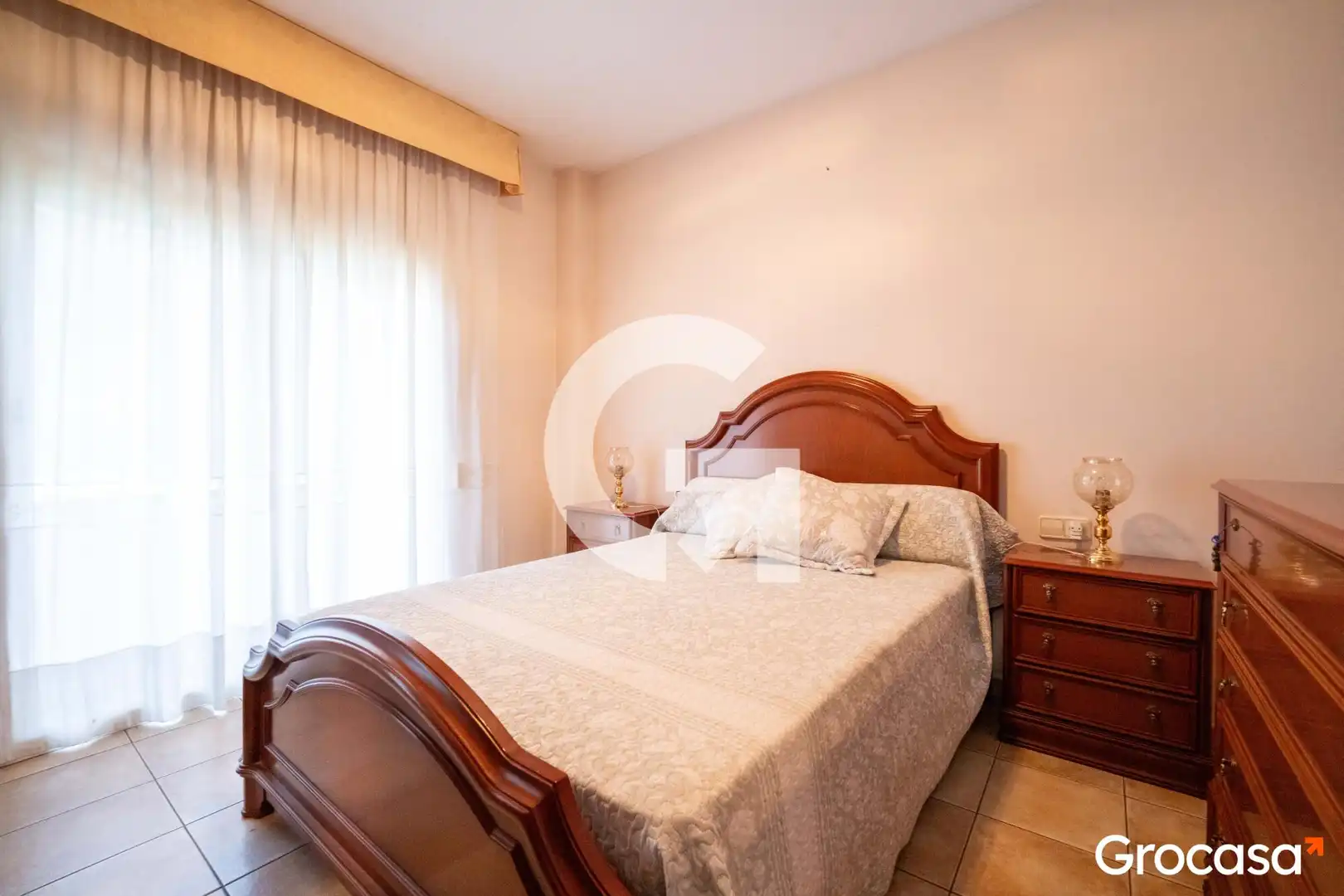 Bedroom of Flat for sale in Mataró  with Heating, Oven and TV